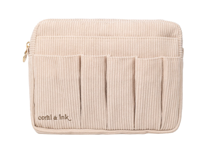 Organisation Stationery Pouch Oatmeal