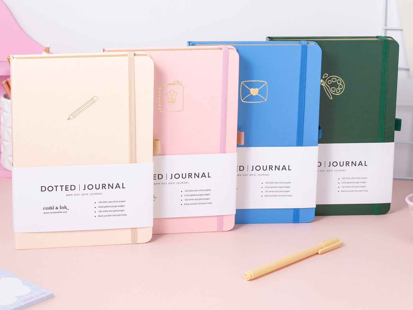 Stationery A5 Dot Grid Journals