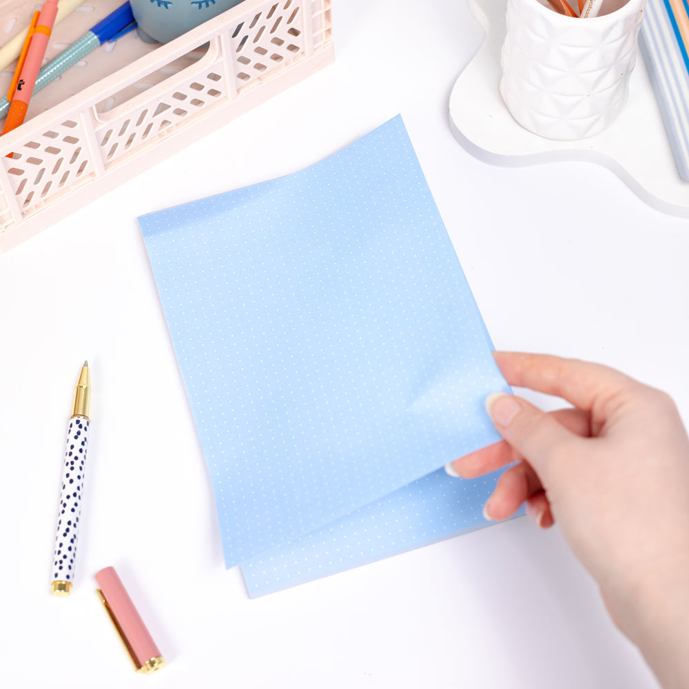 Dot Grid Journal Paper Pad coralandink