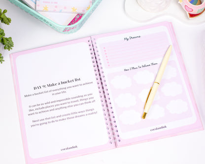 30 Day Self-Care Workbook Planner