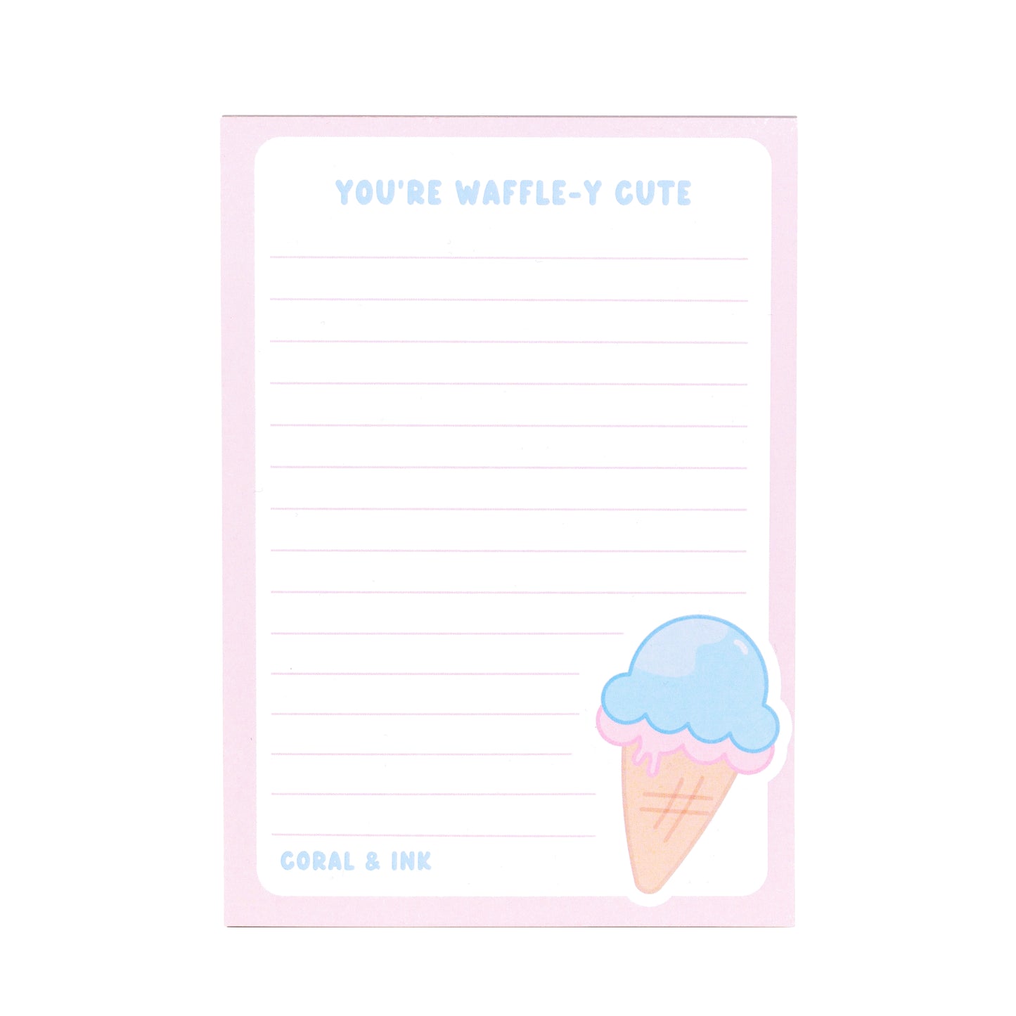 Cute' A6 Notepad