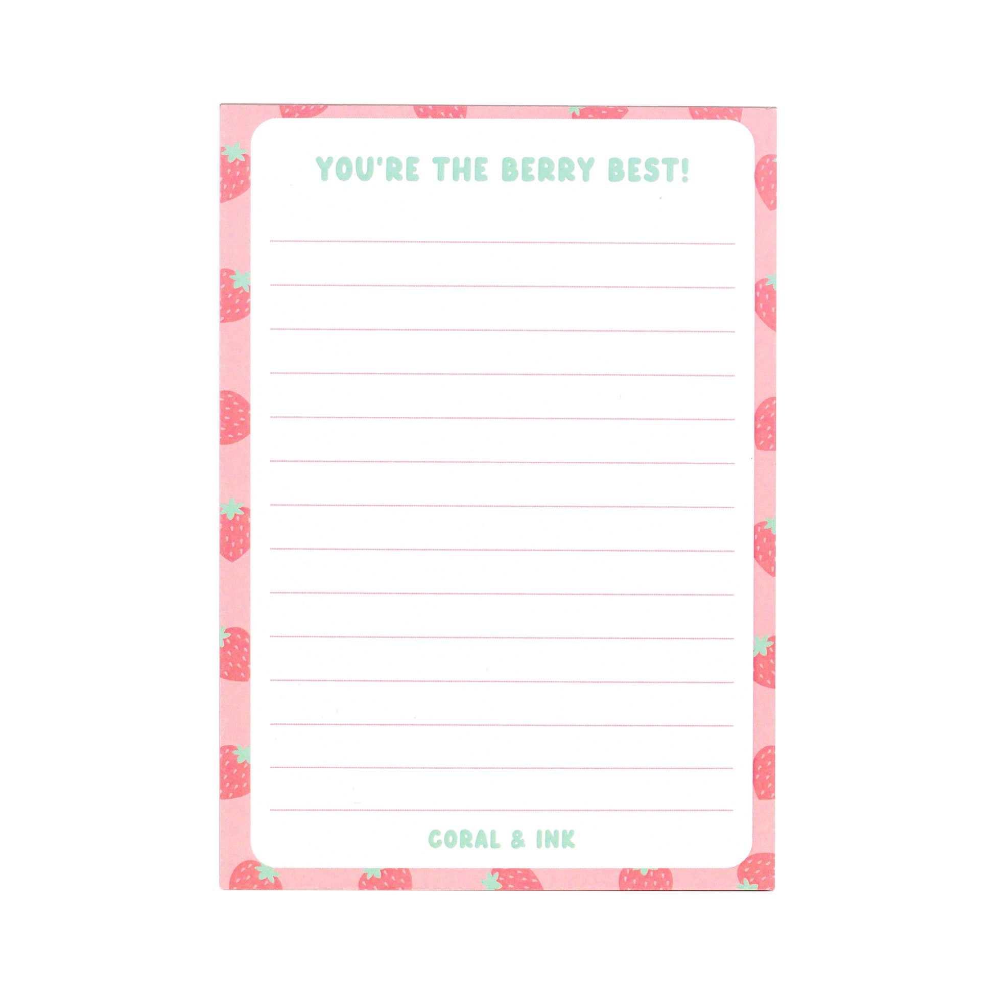 You're The Berry Best A6 Notepad