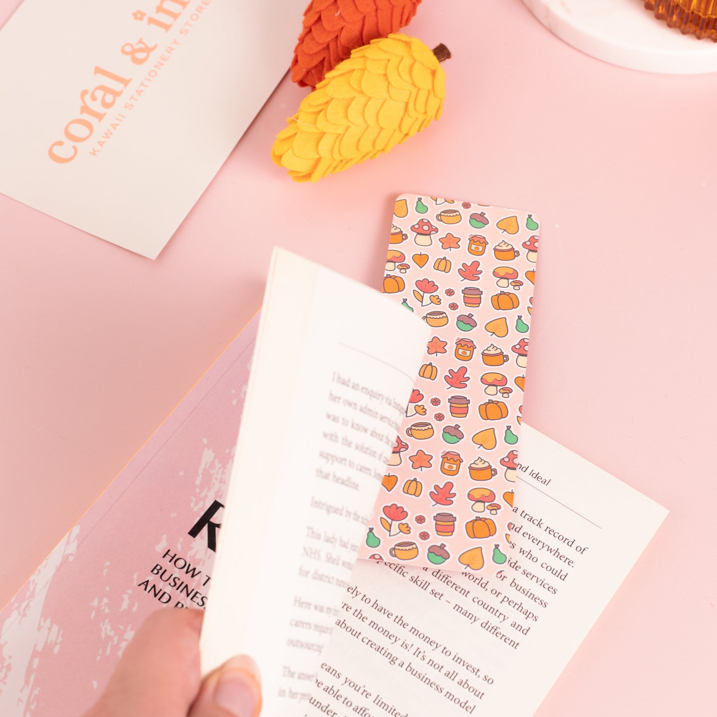 Cozy Season Bookmark