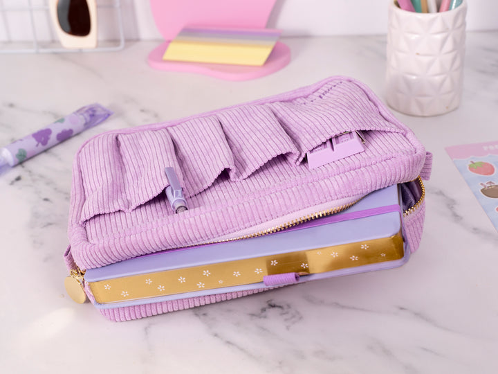 Organisation Stationery Pouch Lilac