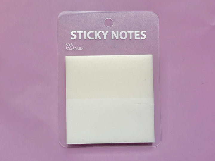 Coloured Transparent Sticky Notes