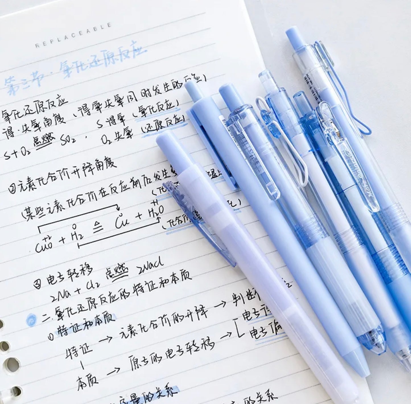 Set of 6 Journaling Pens coralandink