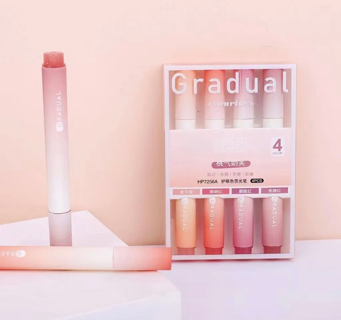 Gradient Highlighters Set