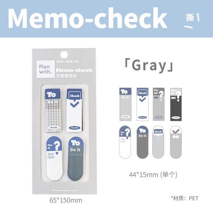 Tearable Sticky Page Tabs