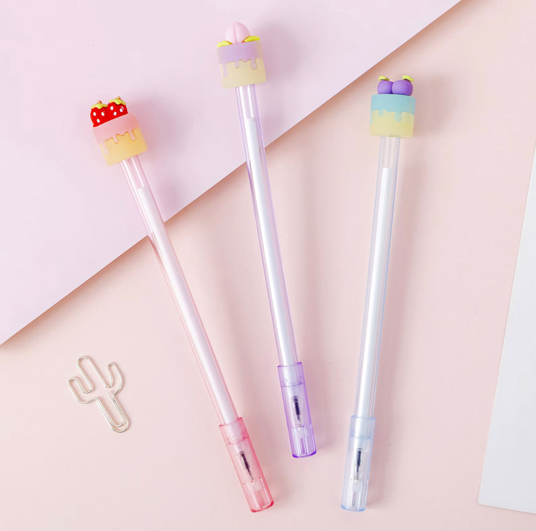 Fruit Cake Gel Pens