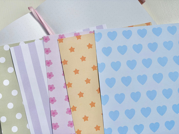 Pastel A5 Crafting Paper Pack