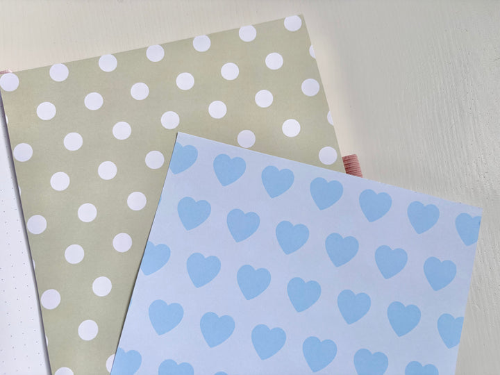 Pastel A5 Crafting Paper Pack