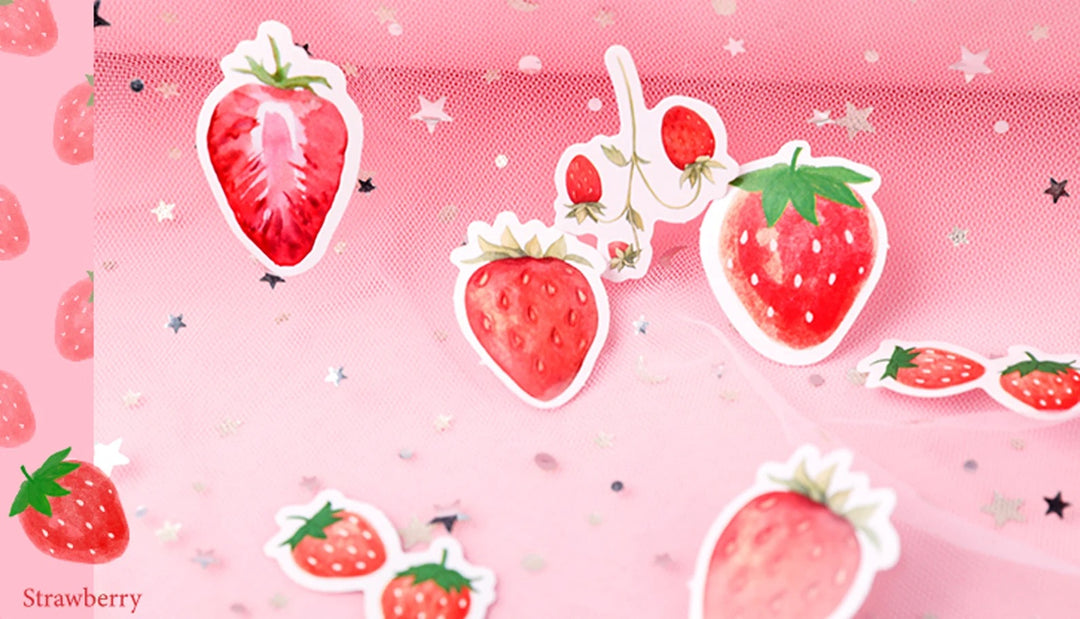 Strawberry Sticker Box