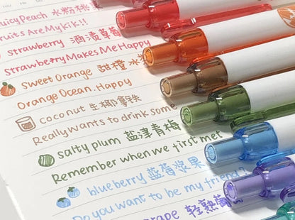 Fruity Scented Ink Gel Pens