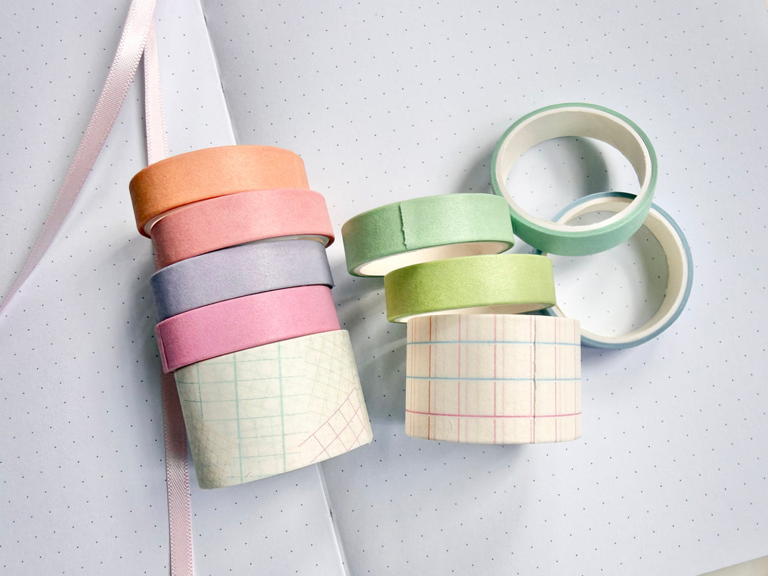Pastel Washi Tape Set