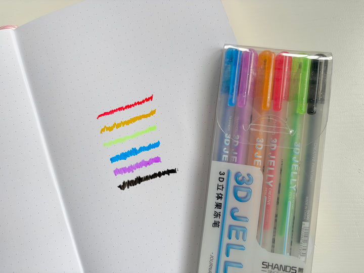 3D Jelly Pens Set