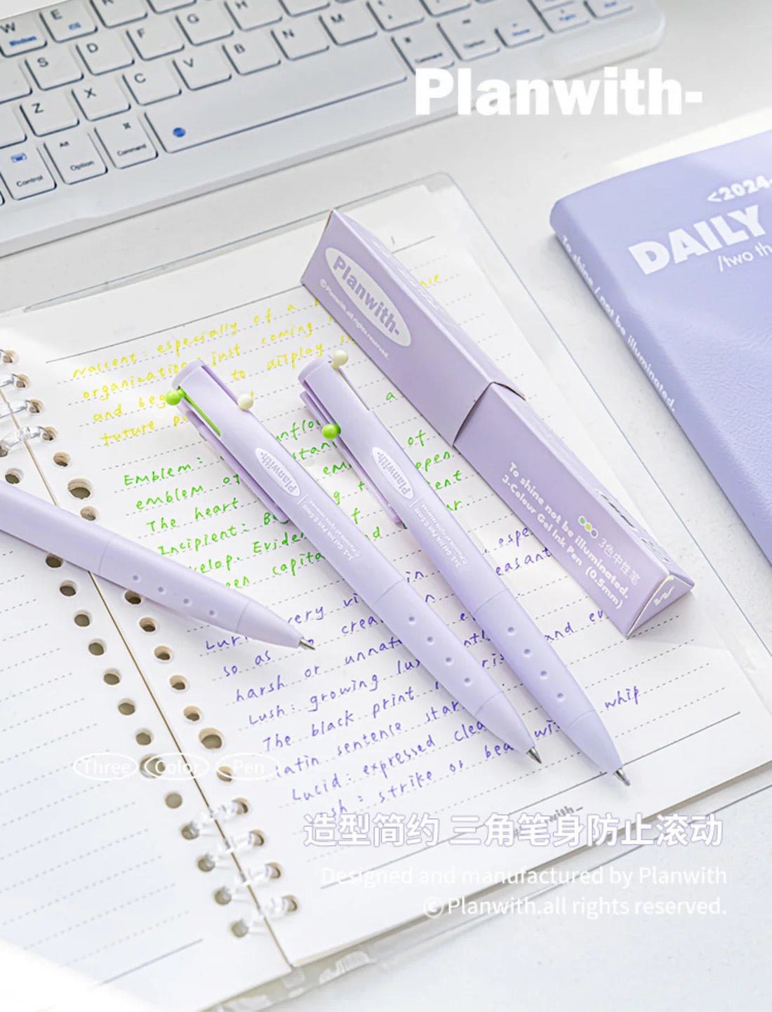 Multi-Colour Retractable Pens