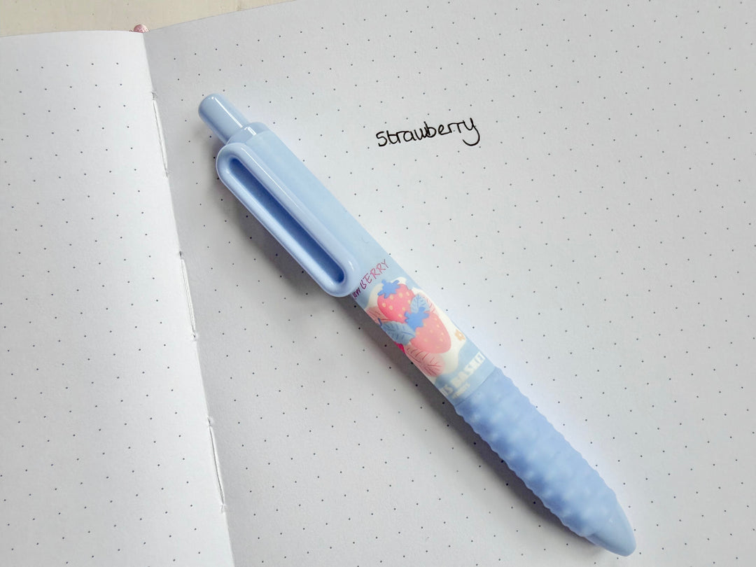 Set of 4 Strawberry Pens