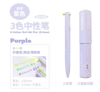 Multi-Colour Retractable Pens