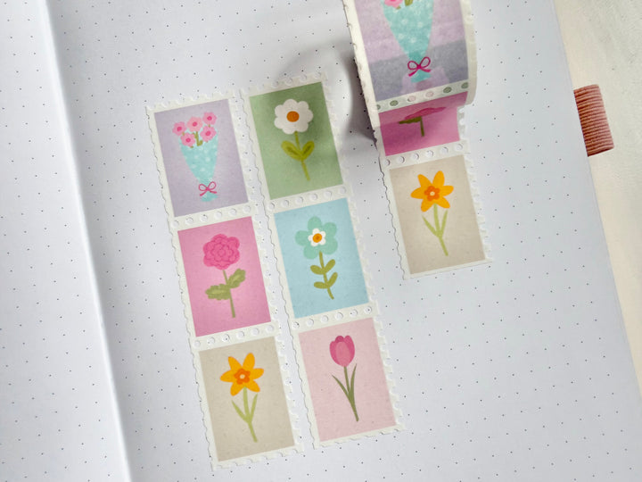 Meadow Mail Stamp Style Washi Tape
