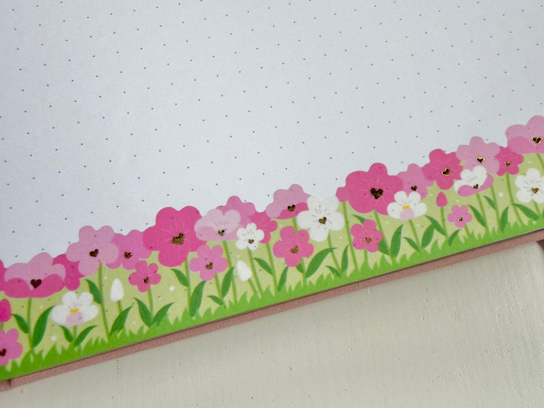 Flower Gold Embossed Kiss Cut Tape