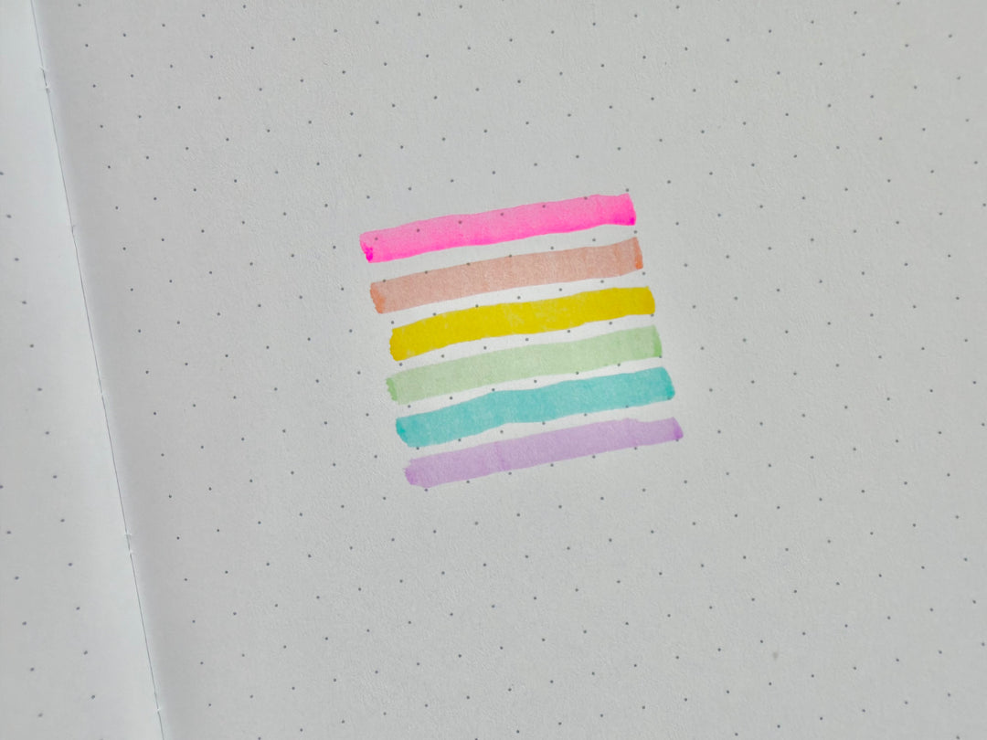 Set Of 6 Ice Cream Highlighters