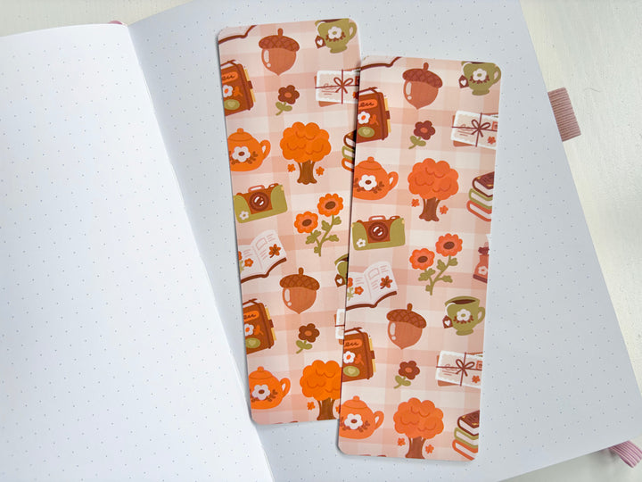 Analogue Autumn Bookmark