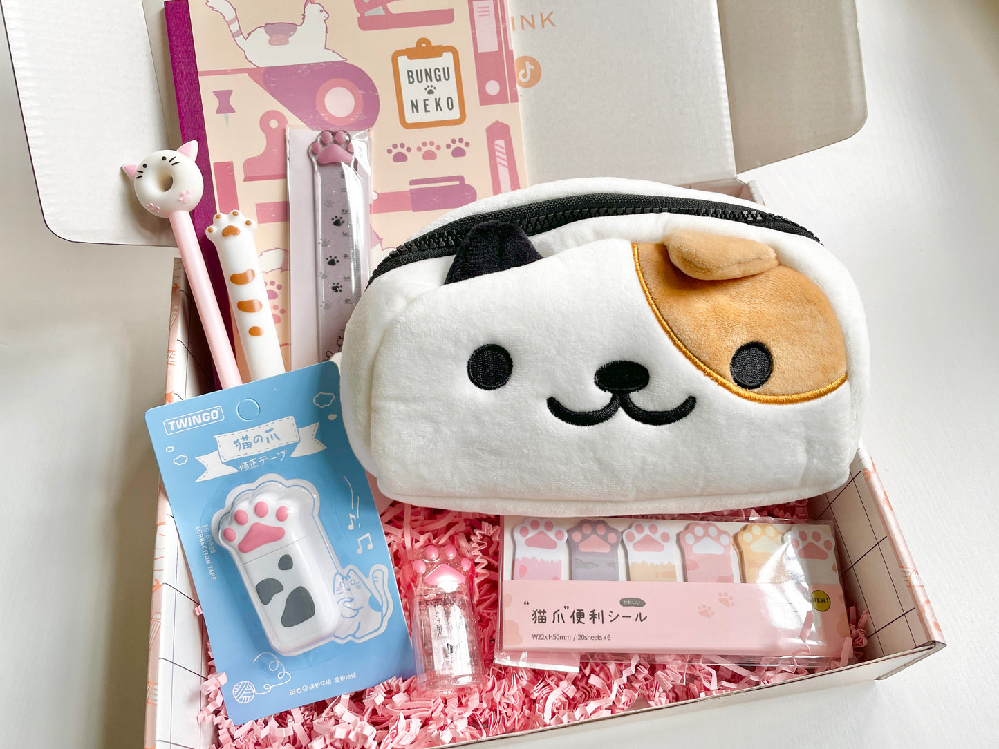 Kawaii Cat Stationery Box