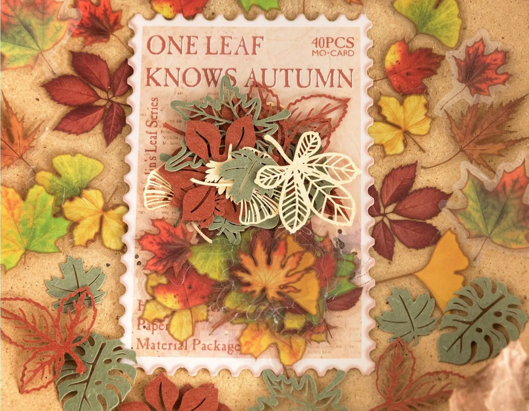 Autumn Leaves Scrapbooking Pack
