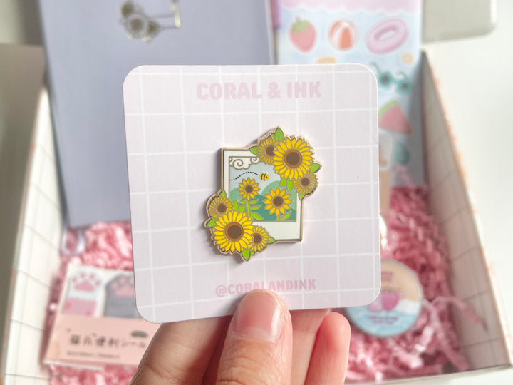 4 Seasons Enamel Pins