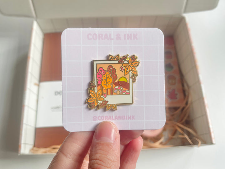 4 Seasons Enamel Pins