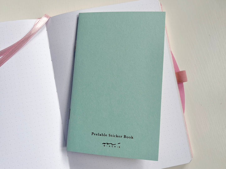 Peelable Sticker Book With Pocket
