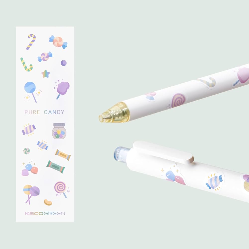 Candy Retractable Gel Pens