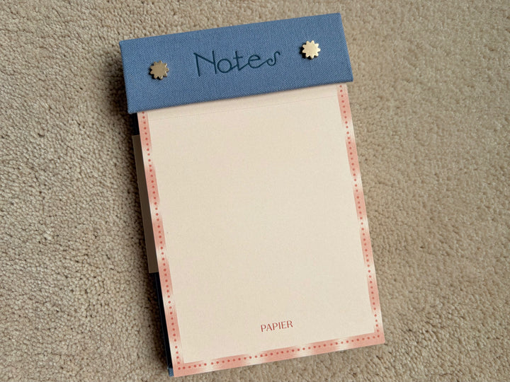 Solar Power Fabric Notepad