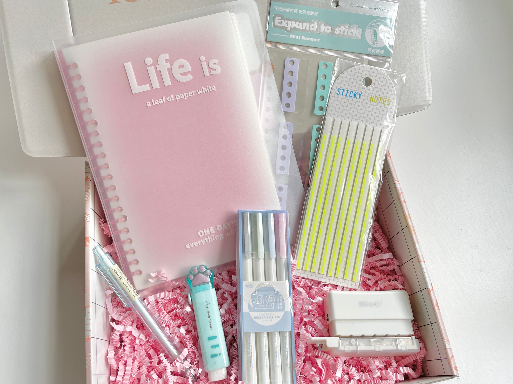 Note Taking Binder Box | Coral & Ink