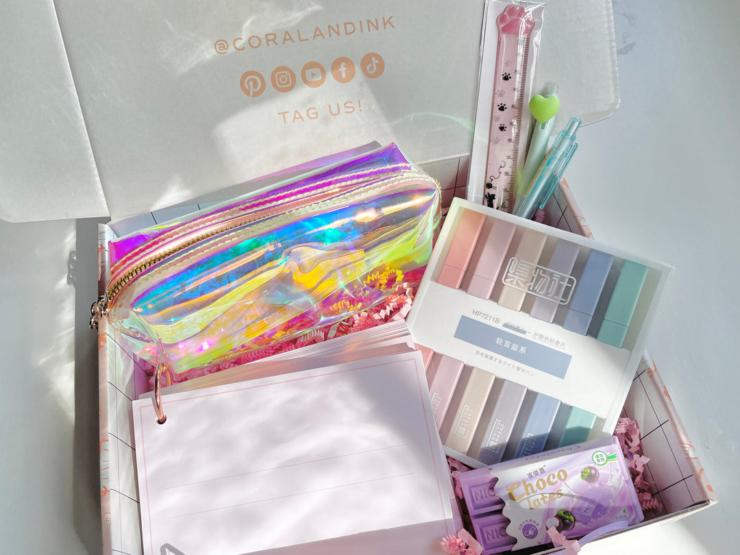 Exam time stationery box