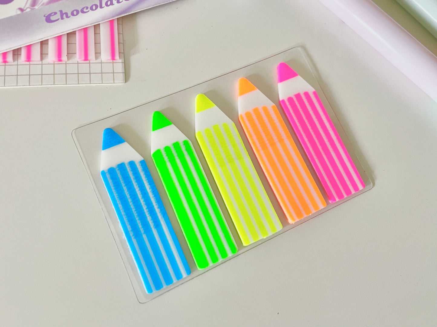 Pencil Shaped Index Page Markers
