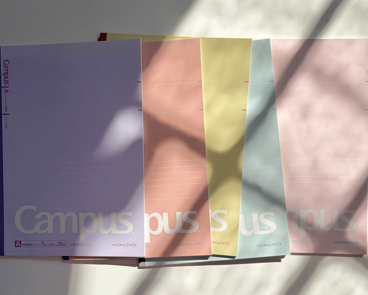Campus B5 Pastel Notebook