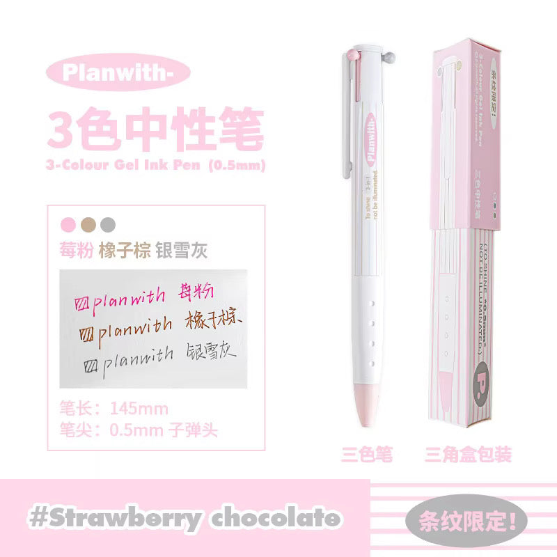 Multi-Colour Retractable Pens