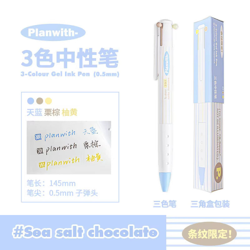 Multi-Colour Retractable Pens