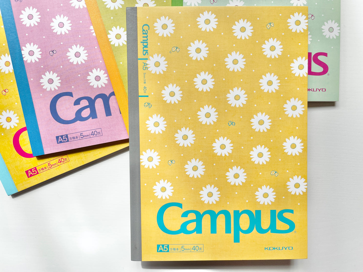 Kokuyo Campus A5 Daisy Notebook