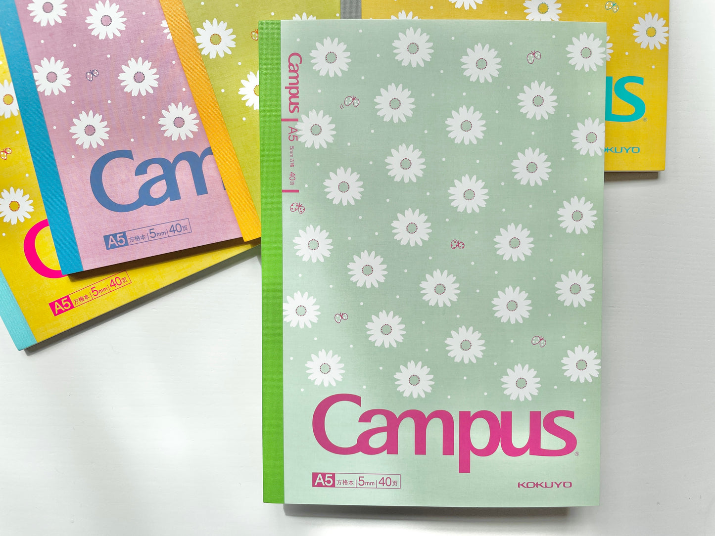 Kokuyo Campus A5 Daisy Notebook