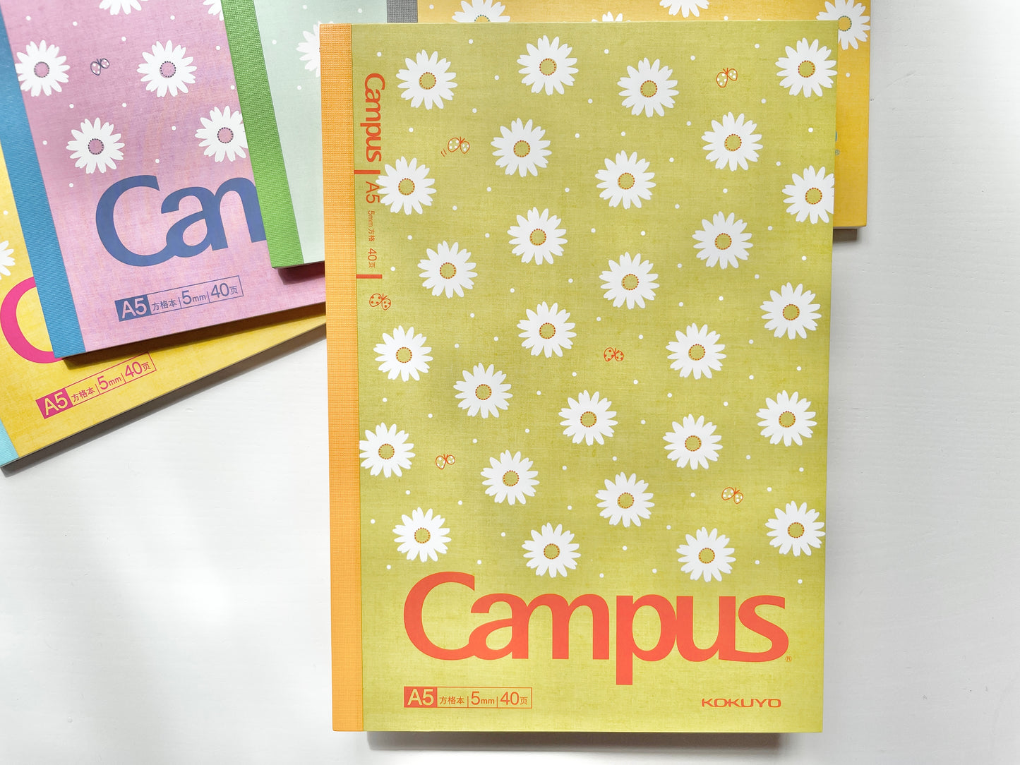 Kokuyo Campus A5 Daisy Notebook