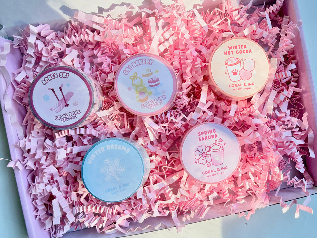 Washi Tape Pick & Mix Stationery Box