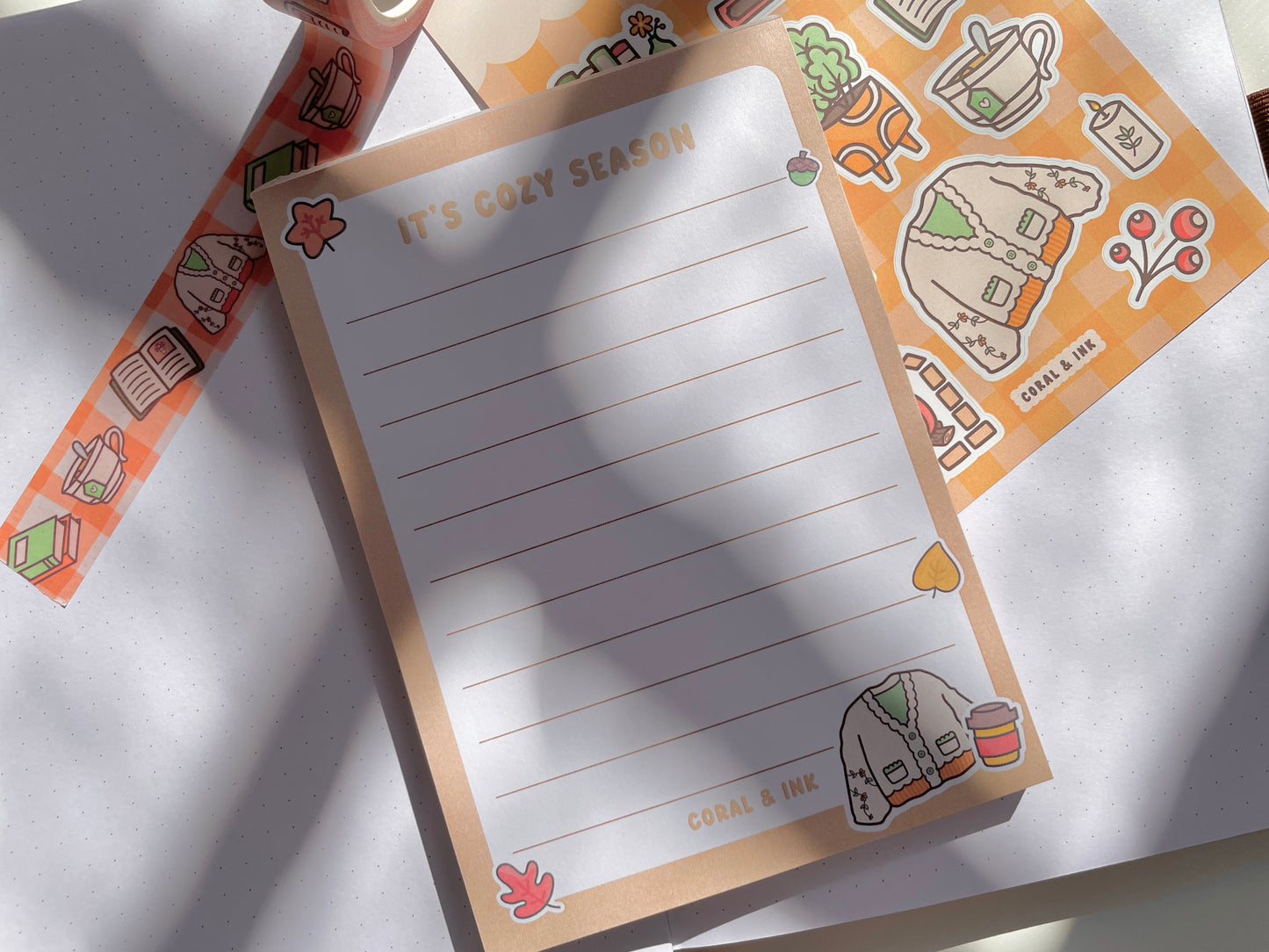 Cozy Season A6 Memo Pad