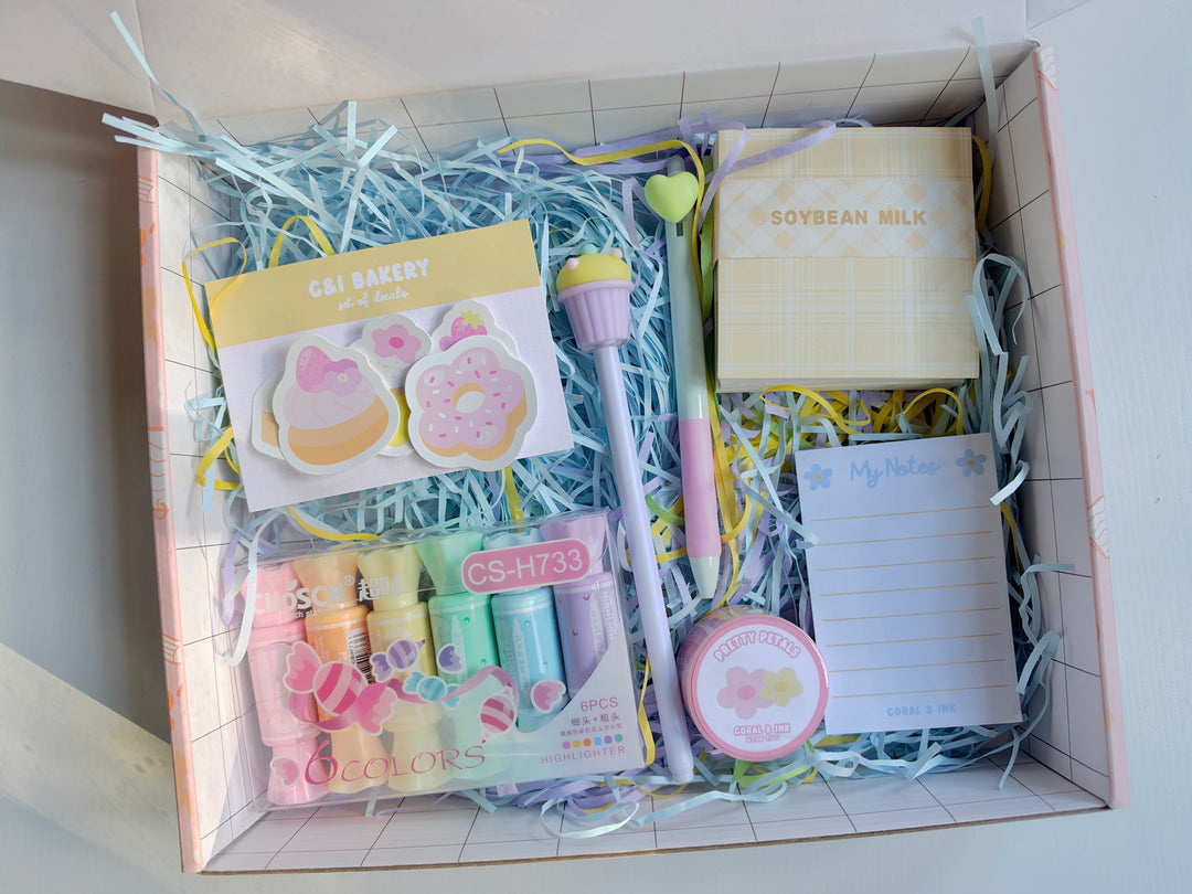 Pastel Stationery Box