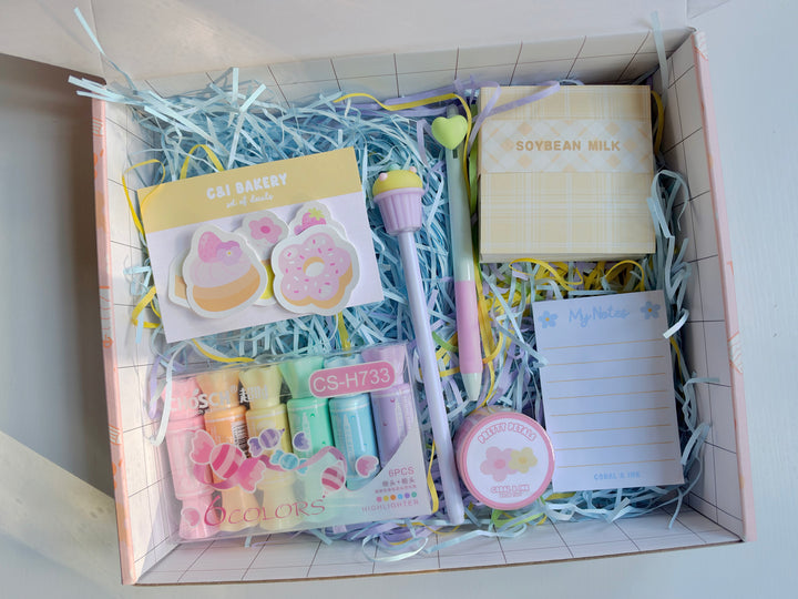 Pastel Stationery Box