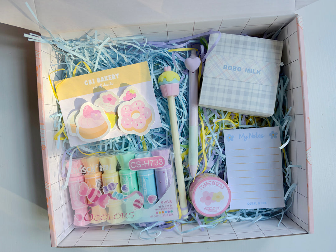 Pastel Stationery Box