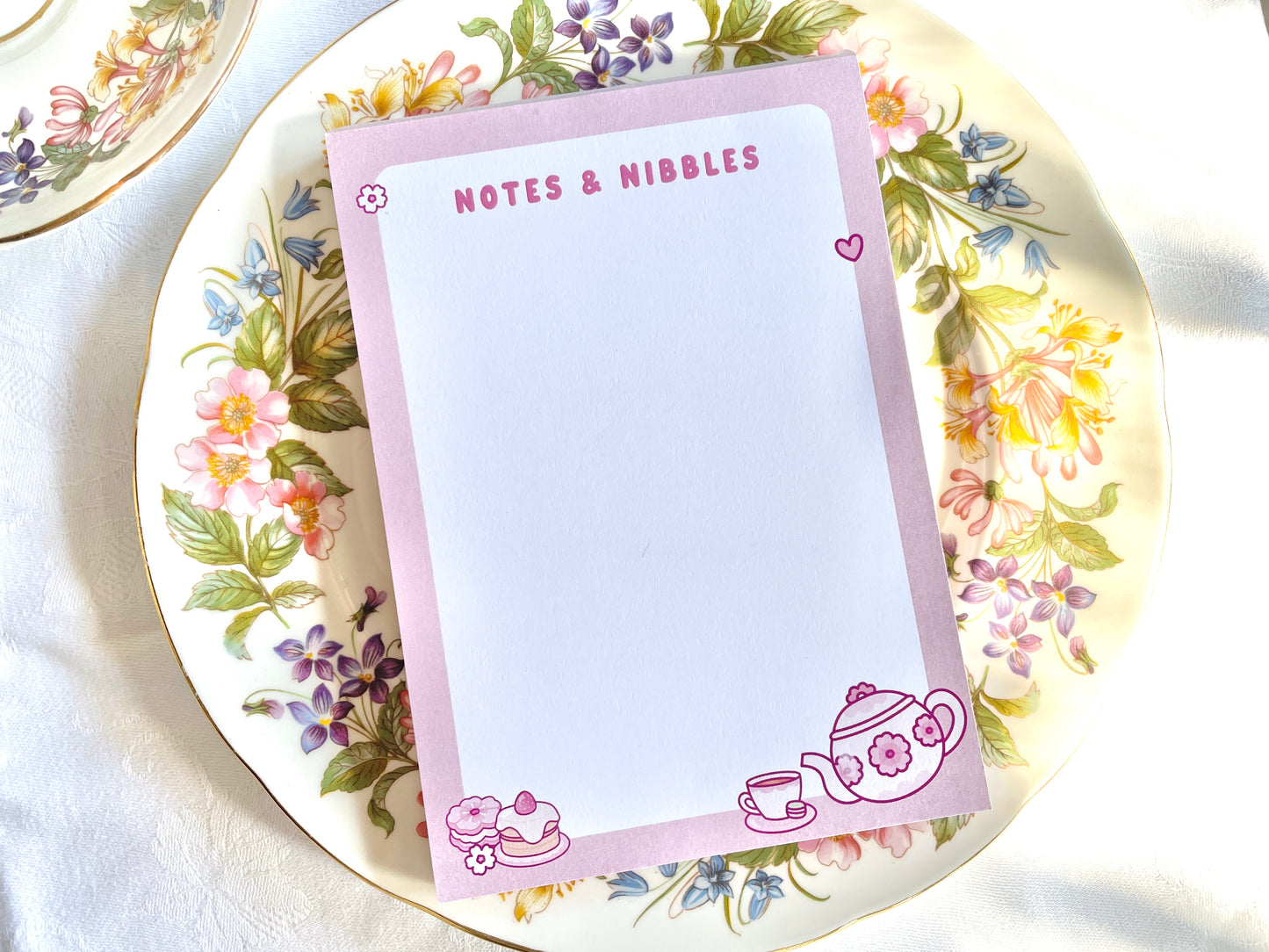 Note & Nibbles A6 Memo Pad