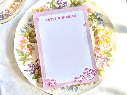 Note & Nibbles A6 Memo Pad