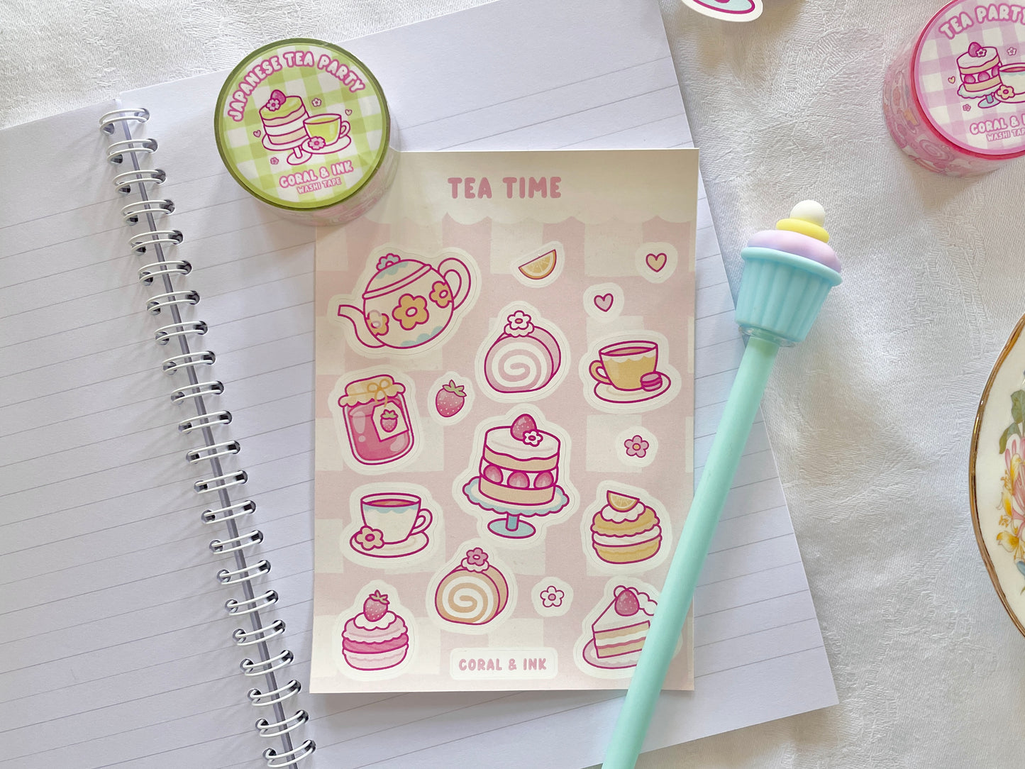 Tea Time Sticker Sheet